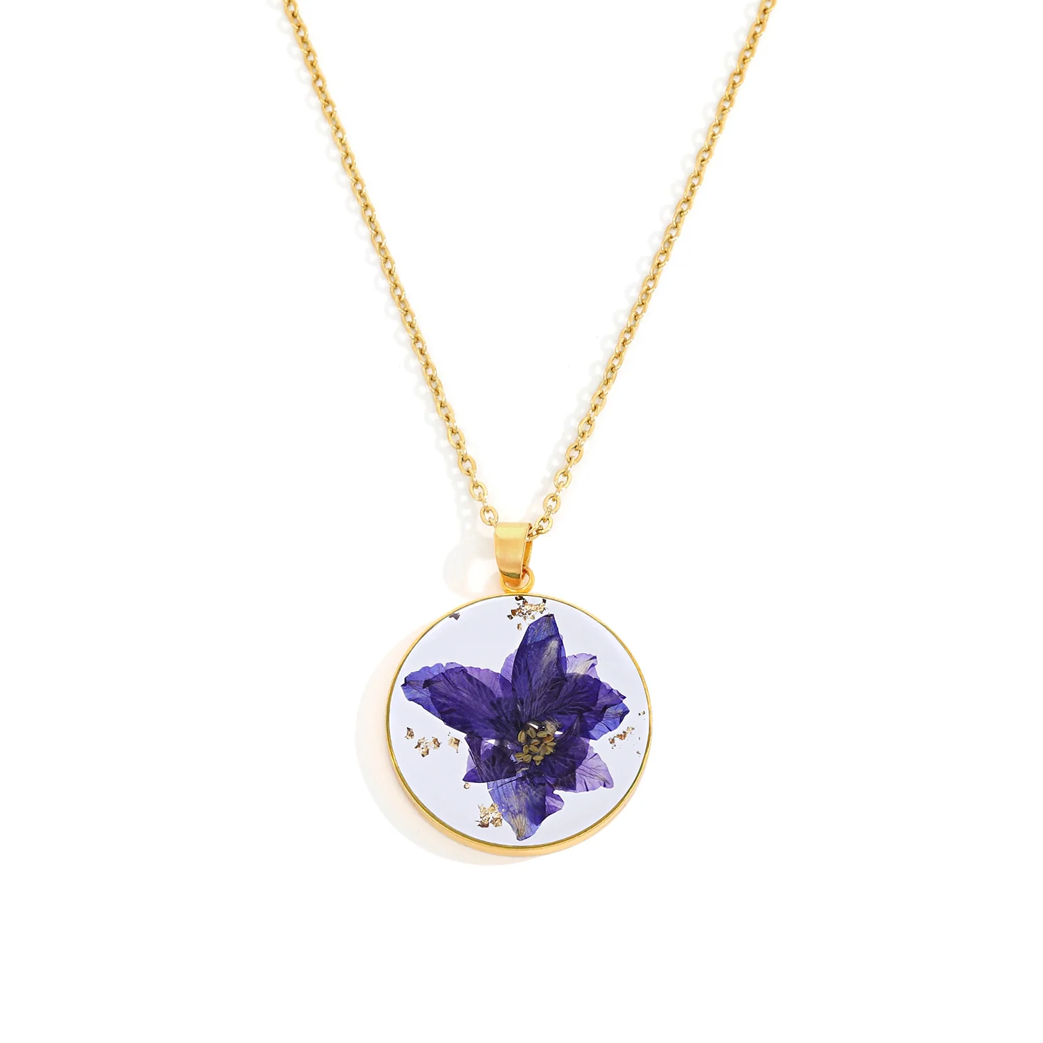 Birth Month Flower Necklace - Image 9