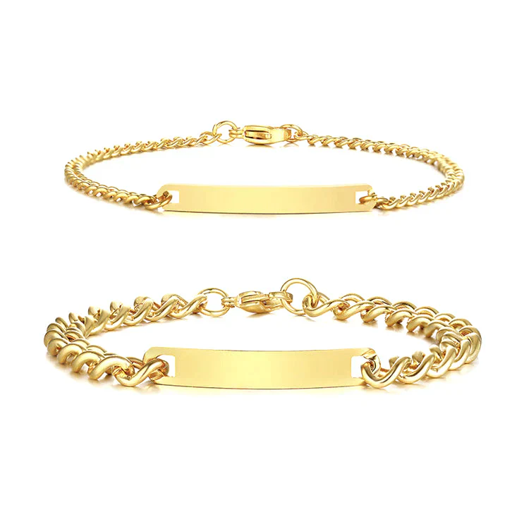 Engraved Bracelet Set - W/ Eternal Rose Box - Image 4