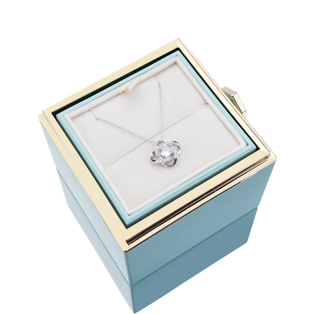 Eternal Rose Box - W/ S925 Necklace & Real Rose - Image 10