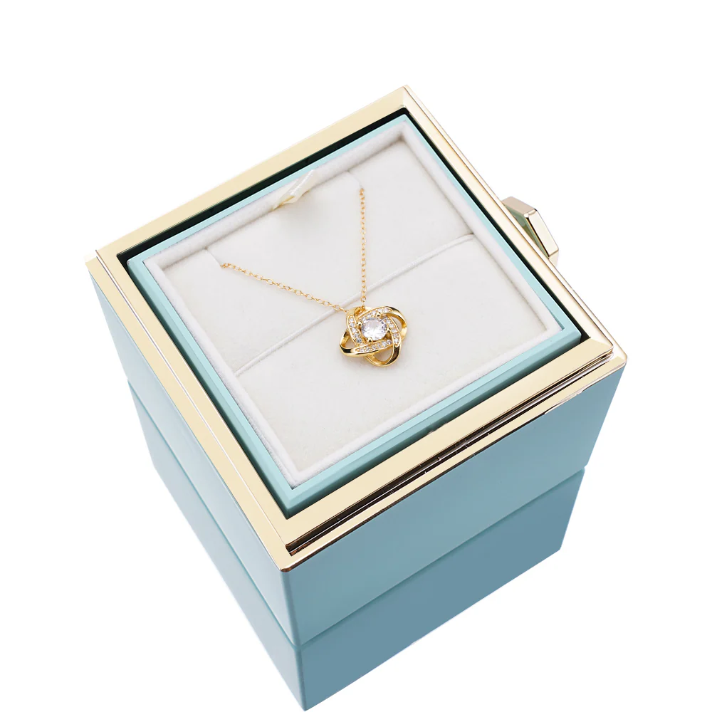 Eternal Rose Box - W/ S925 Necklace & Real Rose - Image 11