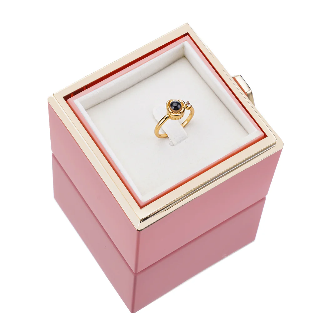 Eternal Rose Box - W/ Projection Ring & Real Rose - Image 11