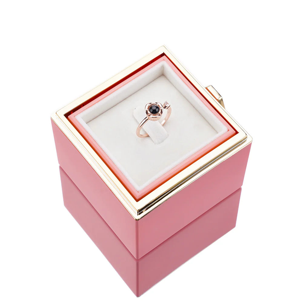 Eternal Rose Box - W/ Projection Ring & Real Rose - Image 13