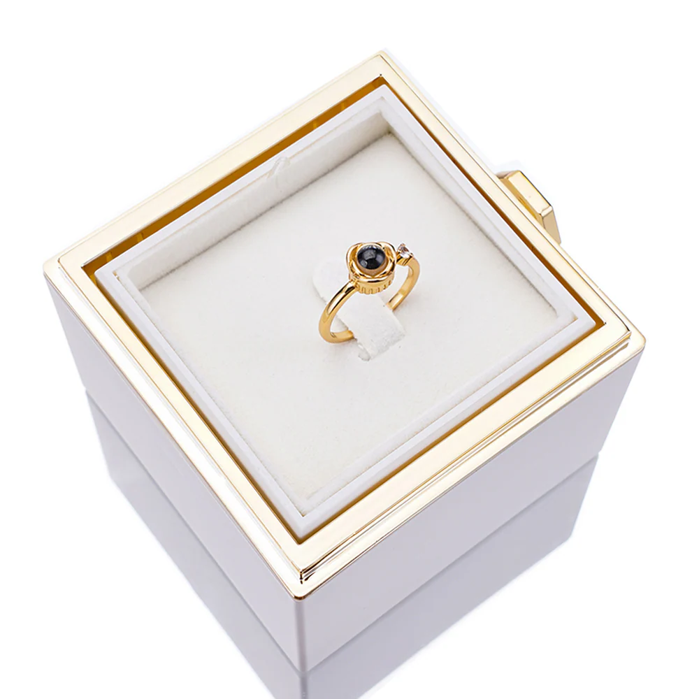 Eternal Rose Box - W/ Projection Ring & Real Rose - Image 15