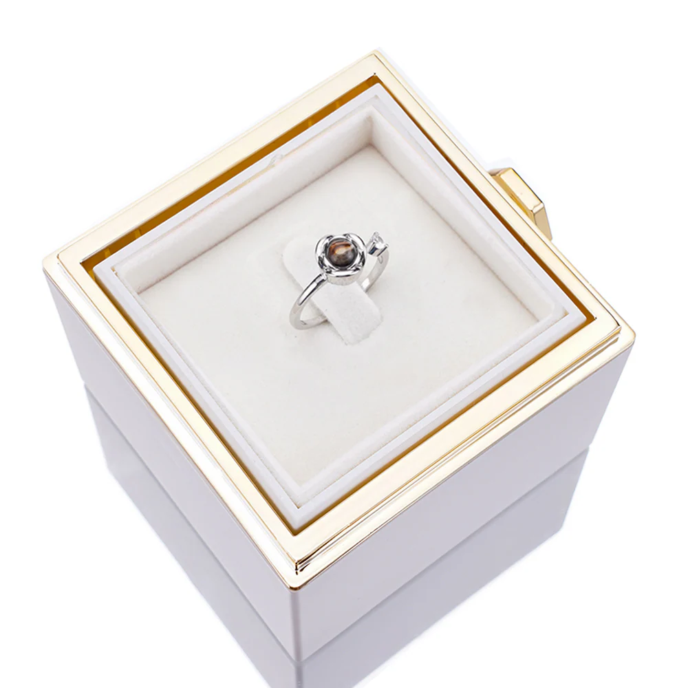 Eternal Rose Box - W/ Projection Ring & Real Rose - Image 16