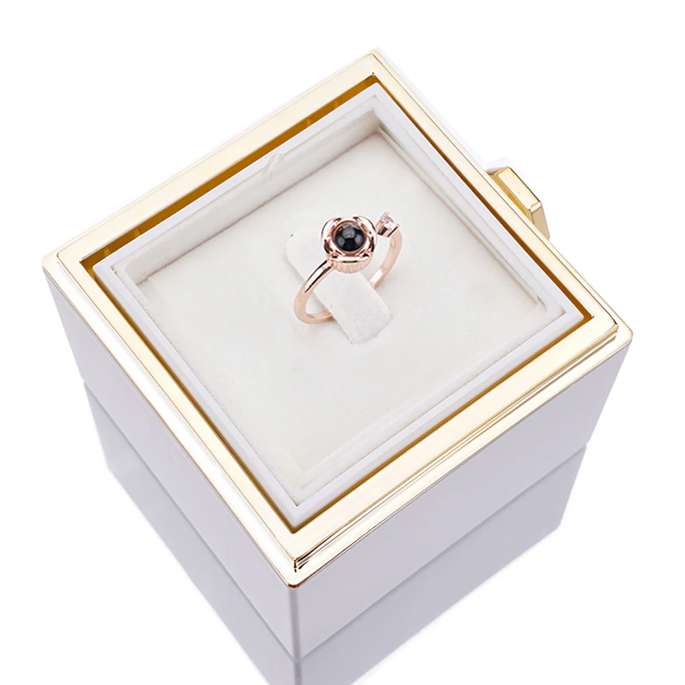 Eternal Rose Box - W/ Projection Ring & Real Rose - Image 17