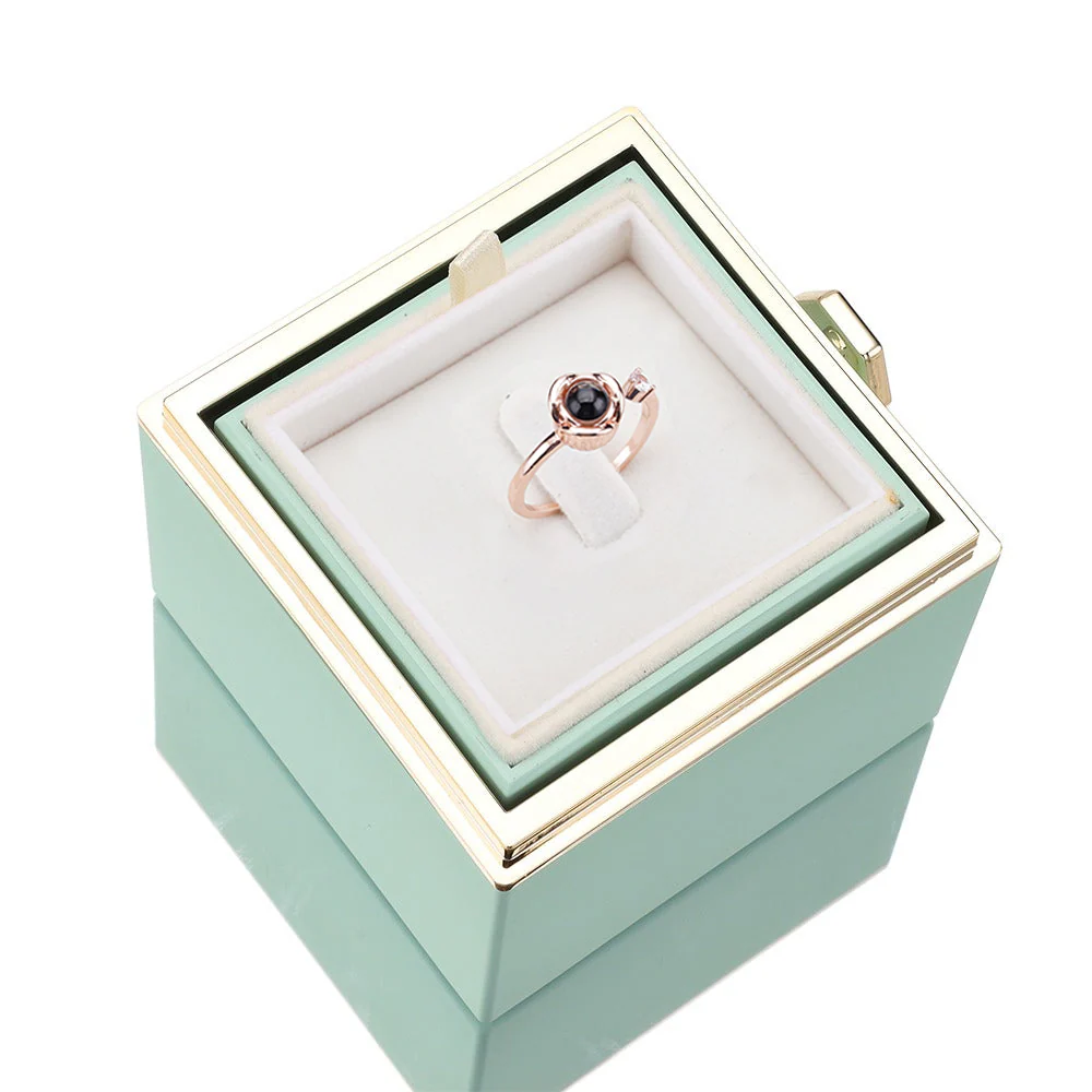 Eternal Rose Box - W/ Projection Ring & Real Rose - Image 9