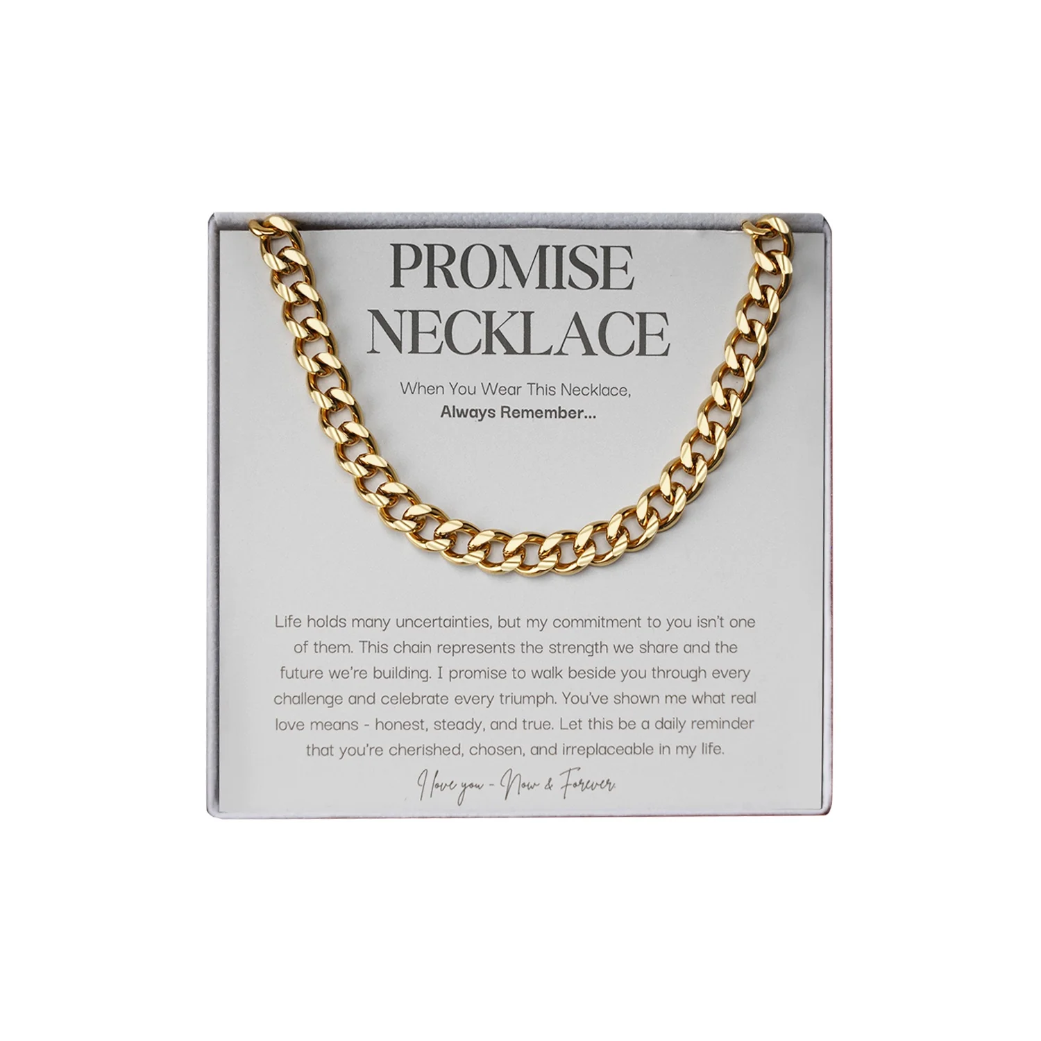 Sterling Silver Promise Necklace - Image 6