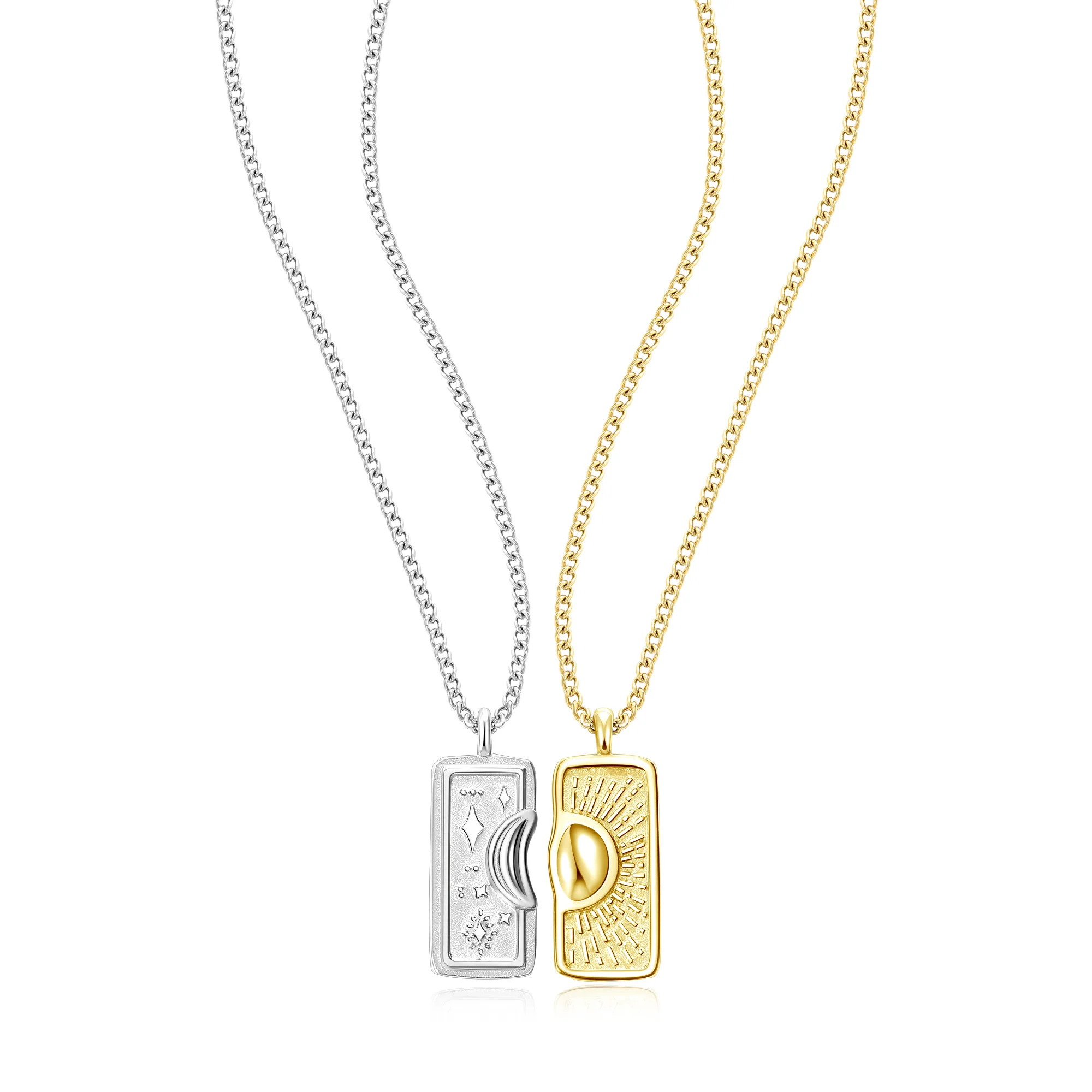 Sun and Moon Companion Necklaces - Image 2
