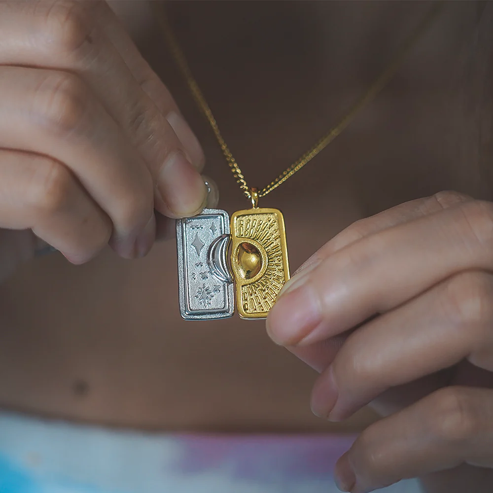 Sun and Moon Companion Necklaces - Image 6